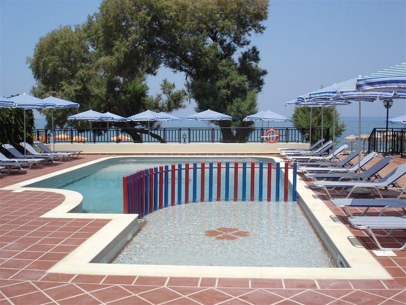 Margarita Beach Hotel Agia Marina  Bagian luar foto