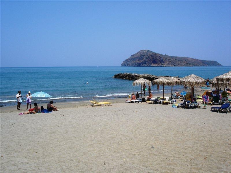 Margarita Beach Hotel Agia Marina  Bagian luar foto